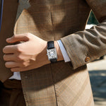 Vierkante Kwarts Horloge