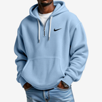Hoodie met Gestructureerd Oppervlak