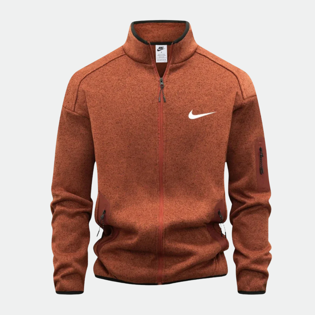 Comfortabele Jas met Rits
