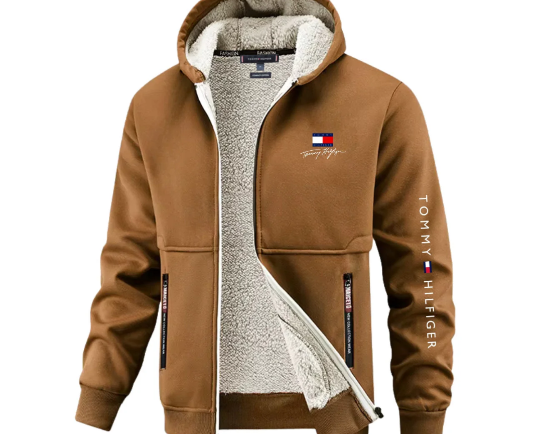 Warme Hoodie met Capuchon en Rits