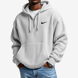 Hoodie met Gestructureerd Oppervlak
