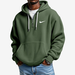 Hoodie met Gestructureerd Oppervlak