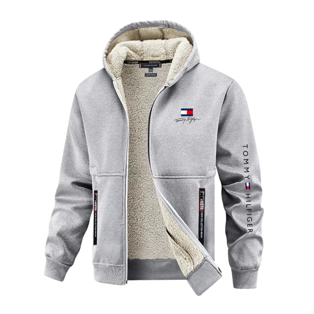 Warme Hoodie met Capuchon en Rits