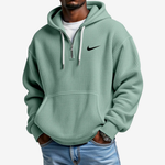 Hoodie met Gestructureerd Oppervlak