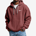 Hoodie met Gestructureerd Oppervlak