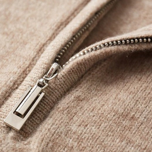 Pullover met Kwartritssluiting