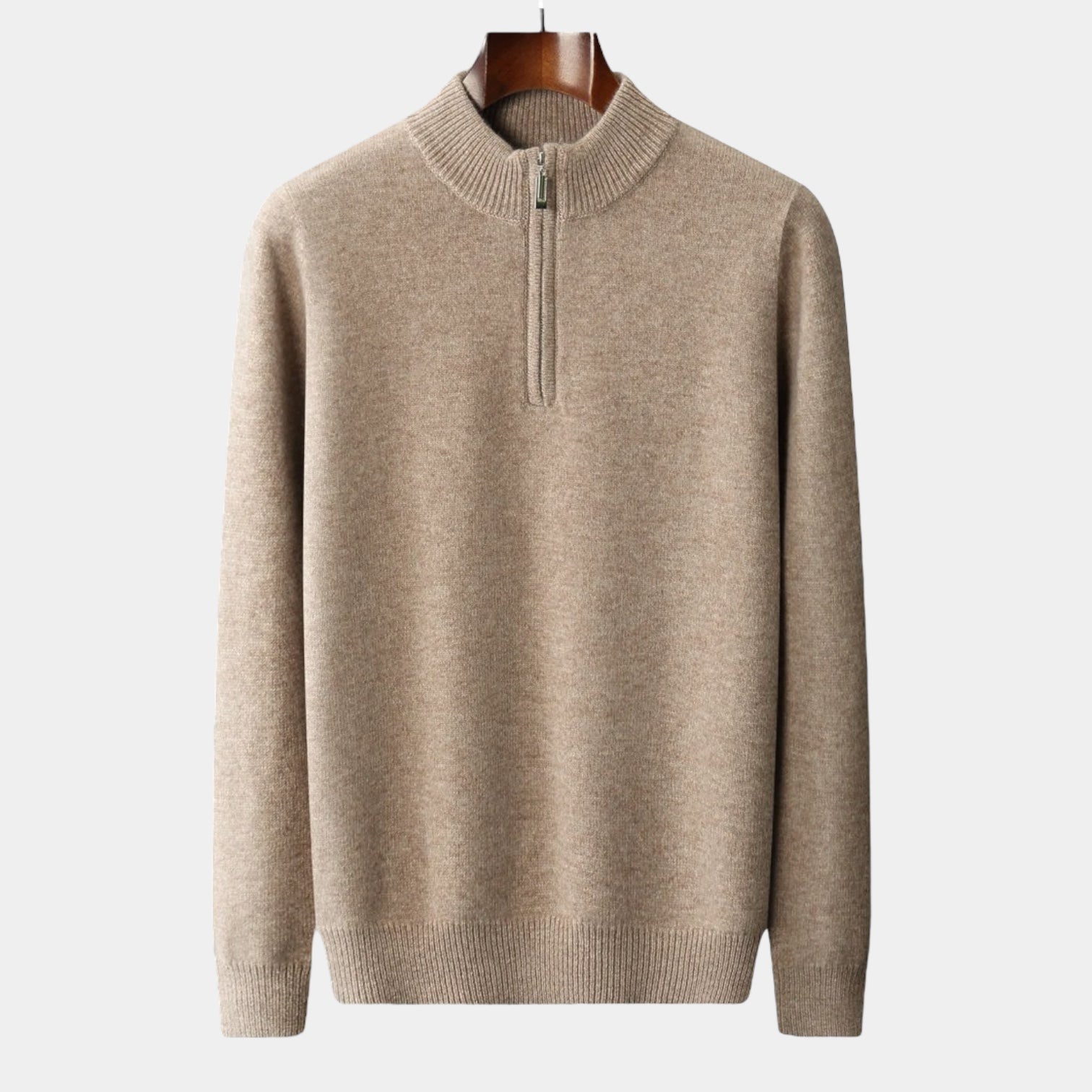 Pullover met Kwartritssluiting